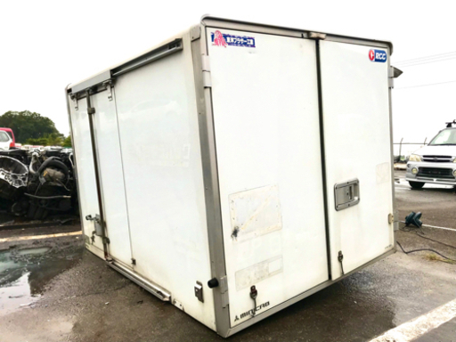 軽トラック　荷台/コンテナ　取り付/鍵付