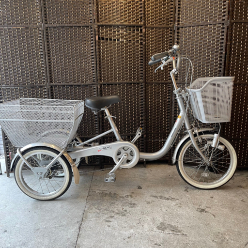 【売約済み】　ブリジストン　ブリヂストン　BRIDGESTONE 三輪車　3輪自転車　三輪自転車　ワゴン　wagon ギア付き　変速　防犯登録解除済み　シルバーカー　シニアカー　高齢者　プレゼント