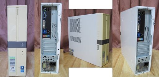 マウス　SPR-SG182W7H14C/デスクトップPC/Win10/64bit/セレロンG1820/2.70GHｚ/メモリ4Ｇ/HDD500G/DVD-RW 表面、日焼け有り