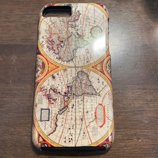 iPhone6用ケース☆世界地図柄