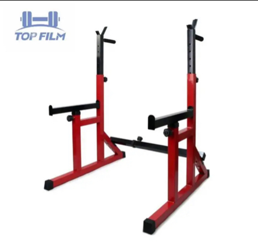 バーベルスタンド　連結  セーフティーバー搭載 高さ調整/幅調整可能