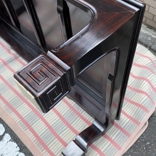 ◎更にお値下げ可しました‼️ 逸品 貴重 座卓 紫檀 黒檀 机 ...