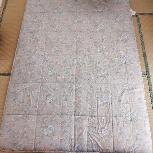 【取引完了】羊毛敷き布団　フェザー　値下げ中　5000円→3000円