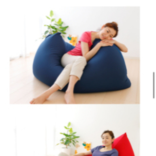 【お値段交渉可】王様　ビーズクッションの画像