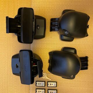 エアロベースステースムースルーフ用・XS201/ブラック