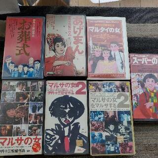 伊丹十三　セット！　VHSの画像