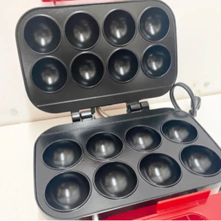 ツインバード たこ焼き器 タコパンチ たこ焼きメーカー たこ焼き機 簡単 タコ焼きの画像