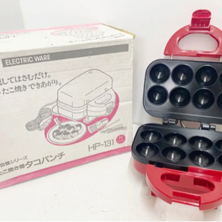 ツインバード たこ焼き器 タコパンチ たこ焼きメーカー たこ焼き...