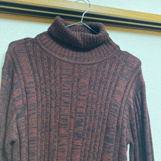 【値下げしました】ニット メンズ リブ タートルネック 長袖 ニット LOUIS CHAVLON ルイシャブロン 【の画像