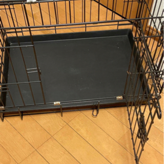 【取引進行中】折り畳みケージ　中古の画像