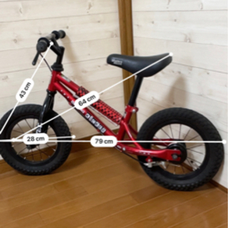 あさひのストライダー　キッカーアバンス 中古　自転車の練習に。の画像