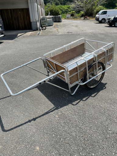 ☆リヤカー  ノーパンクタイヤ☆美品☆