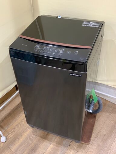 目玉商品☆2021年製！ 洗濯機 一人暮らし 6kg 新生活 全自動洗濯機 IAW-T603 ブラック アイリスオーヤマ