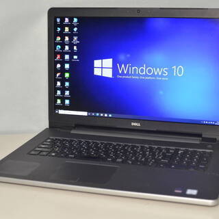 中古良品 ノートパソコン Windows10+office 爆速新品SSD512GB DELL Inspiron 17 高性能i7-6500U/8GB/大画面17.3インチ/無線/Webカメラ/HDMI