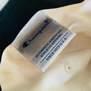 【取引完了】Champion キャップ　ホワイト　ユニセックス　スケーターの画像