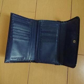 難あり！中古！！財布 紫 トミーヒルフィガー TOMMY HILFIGERの画像