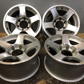 社外ホイール 16インチ 4本 8J6HPCD139.7+5 (VHK251MS) クレジットカード QR決済可能