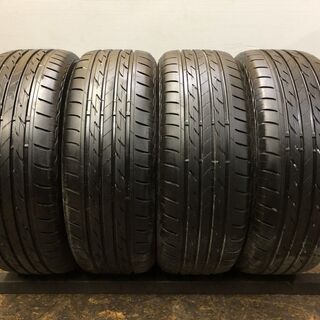 BS NEXTRY 225/55R18 18インチ 夏タイヤ 4本 2019年製 バリ溝 デリカD:5 アウトランダー エルグランド等　(TD601) クレジットカード QR決済可能