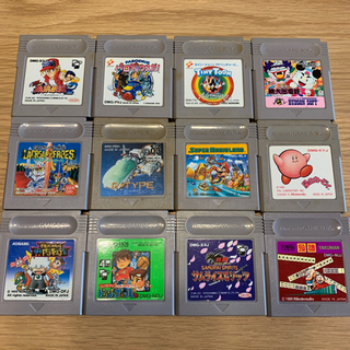ゲームボーイ本体 + ソフト12本　(全てジャンク品)