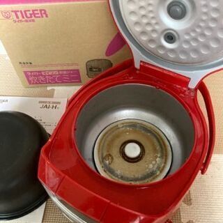 真っ赤なタイガー・マイコン・炊飯ジャー☆３合炊の画像