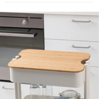 【新品】IKEA HOGSMA ホーグスマ　まな板　ロースコグワゴン専用の画像