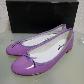 Repetto レペット バレエシューズ フラットシューズ 37 約 23.5㎝ パープル