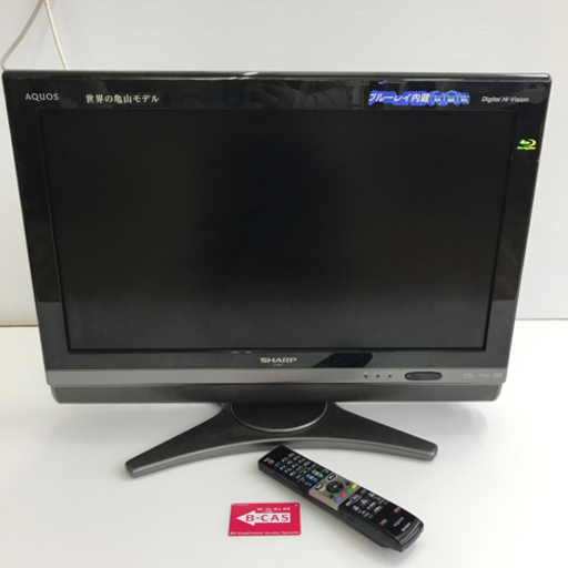 SHARP AQUOS 液晶カラーテレビ 26V型ワイド LC-26DX2 2009年製