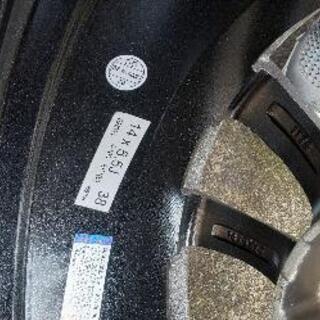 スタッドレスタイヤ&ホイール 175/65/R14の画像