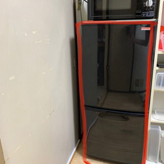 冷蔵庫 単身用 黒 Panasonic パナソニック 引き取り限...