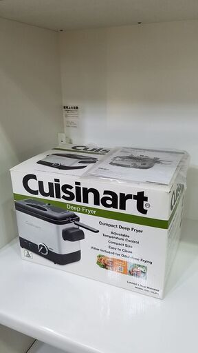 【愛品館市原店】Cuisinart CDF-100JBS 電気ﾌﾗｲﾔｰ【管理IFC024063104】
