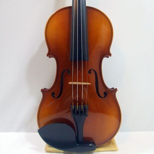 メンテ済み ヨーロッパ HORA ルーマリア製 バイオリン 4/4 美品セット インド製ガルネリタイプ顎あて ナイロン弦 アジャスター内蔵テールピース 全国発送対応 中古バイオリン 名古屋近郊 手渡し可能 愛知県清須市より 管理（カ）8590