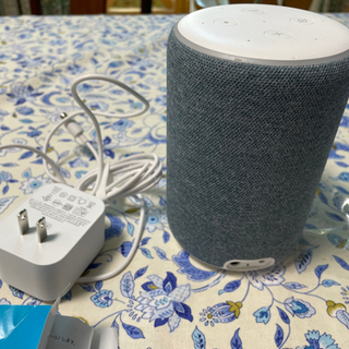 【美品】スマートスピーカー Amazon Echo with Alexa 第3世代 (チャコール) [R9P2A5]の画像
