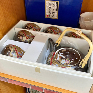 美濃焼　栄楽窯　茶器セット