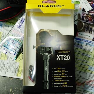 中古良品　KLARUS XT20　Max1200ルーメン　の画像
