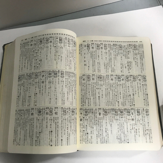 40年前の漢字辞書。カバー無し。の画像