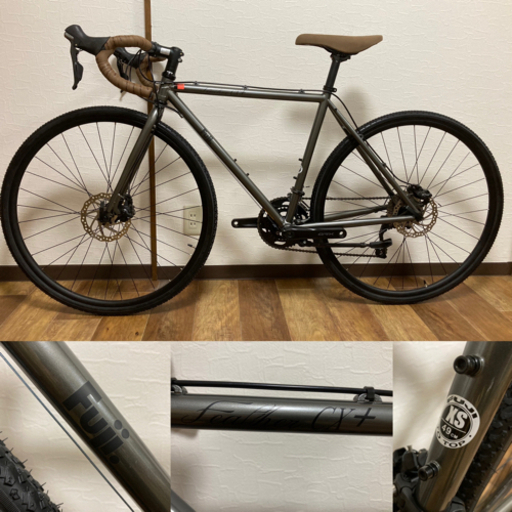 FUJI FEATHER CX+ フジフェザー GRX・MIXカスタム グラベルクロモリロード