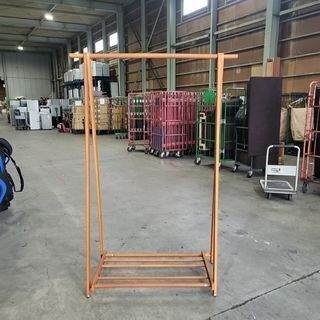 9月6日お値下げ！！　0904-016 木製ハンガーラック