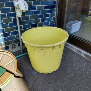 バケツ　漬物たる