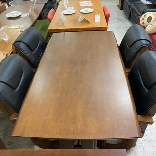 高級感が満載！【愛品館 江戸川店】ダイニングテーブル5点セット　ダイニングセット　ID:152-007749-007　配送可＆代引き配送可の画像