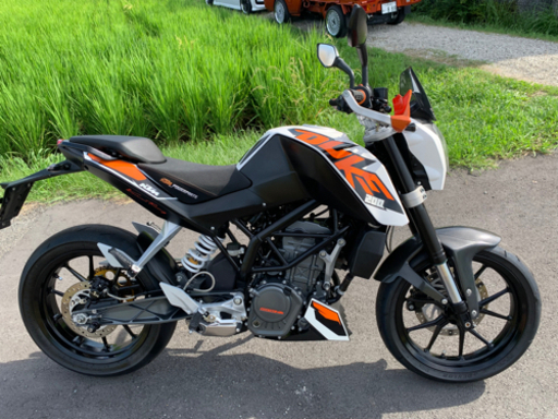KTMデューク200‼️ストリートファイター‼️カスタム車両です。