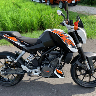 KTMデューク200‼️ストリートファイター‼️カスタム車両です。