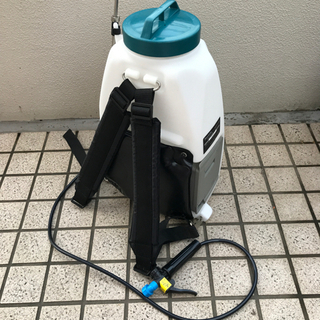 美品！一度のみ使用　マキタ噴霧器　薬剤散布や消毒に！の画像
