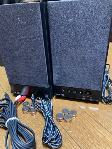 ONKYO WAVIOパワードスピーカーシステム15W+15W GX-100HD(B)おまけ付き