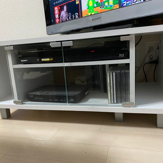 値下げ！白　テレビボード　木製　テレビ台　テレビラック