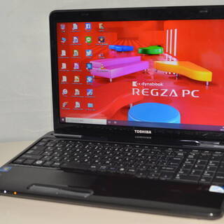 最新Windows10+office 大容量HDD500GB 東芝Dynabook T350/34AB PENTIUM/4GB/15.6インチ/無線内蔵/HDMI/DVDマルチ/便利なソフト多数