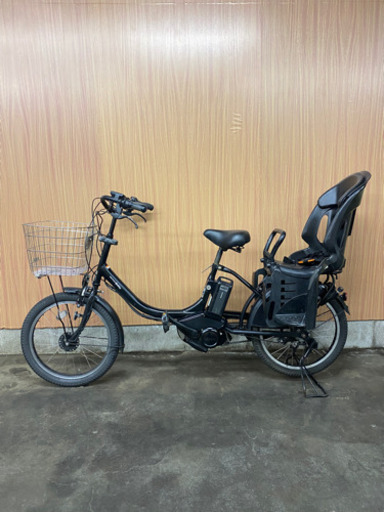 [子供乗せ電動自転車]YAMAHA バビー 20インチ 二人乗り 黒