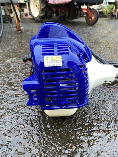 現物確認歓迎、初期不良対応OK 美品 整備済 チップソー新品 共立 ECHO 使いやすいトリガーアクセル 21.2cc 軽量 草刈機 EGT220　取説見れる