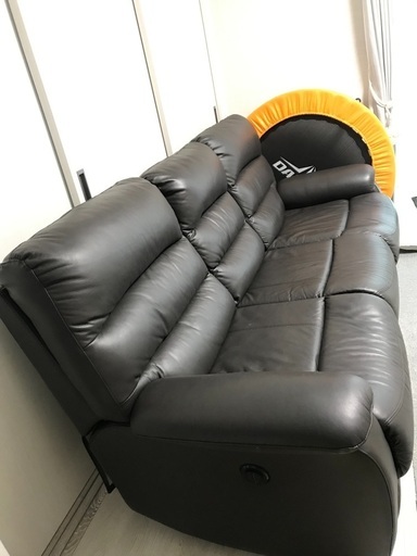 （売却先決定）ニトリ　自動　電動　ソファー　皮張り