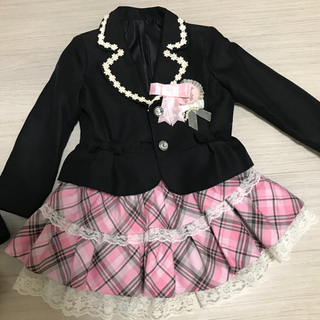 子供用ドレス　2着セット　結婚式、入学式などに。110cm120cmの画像