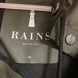 【決まりました】Rains レインズ レインポンチョの画像